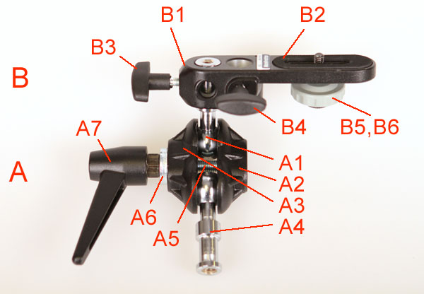 155 Camera Bracket with Ball Joint