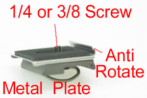 Manfrotto 200PL anti rotation Quick Release Plate