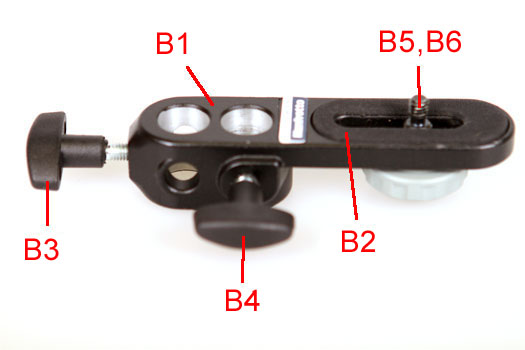 155 Camera Bracket with Ball Joint