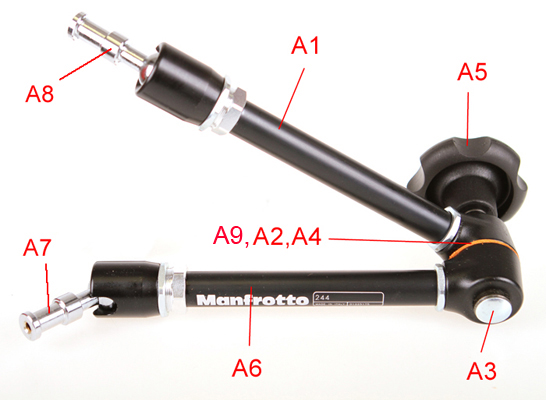 244 variable friction magic arm