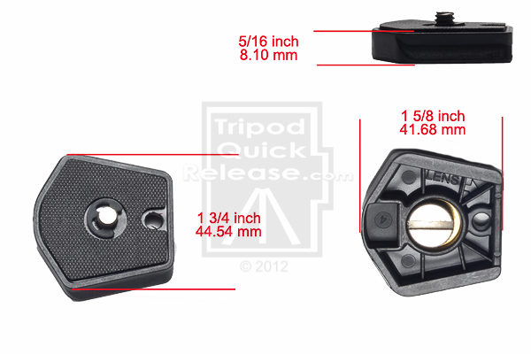 785PL Quick Release plate 