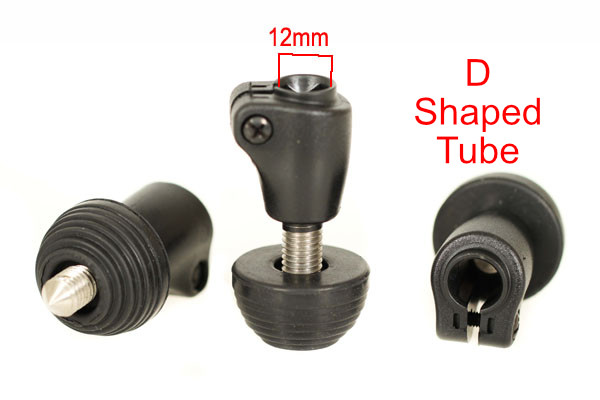 12mm D Tube Spike Feet  