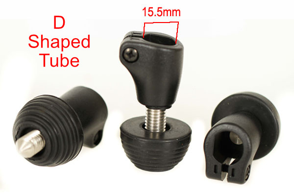 15mm D Tube Spike Feet  