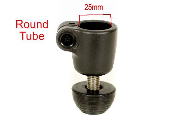 25mm Tube Spike Foot - single  