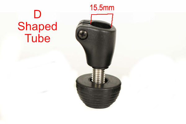 15mm D Tube Spike Foot 