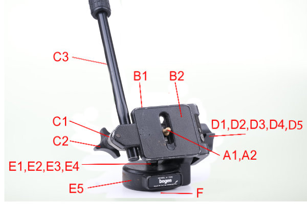 MANFROTTO 128LP VIDEO HEAD