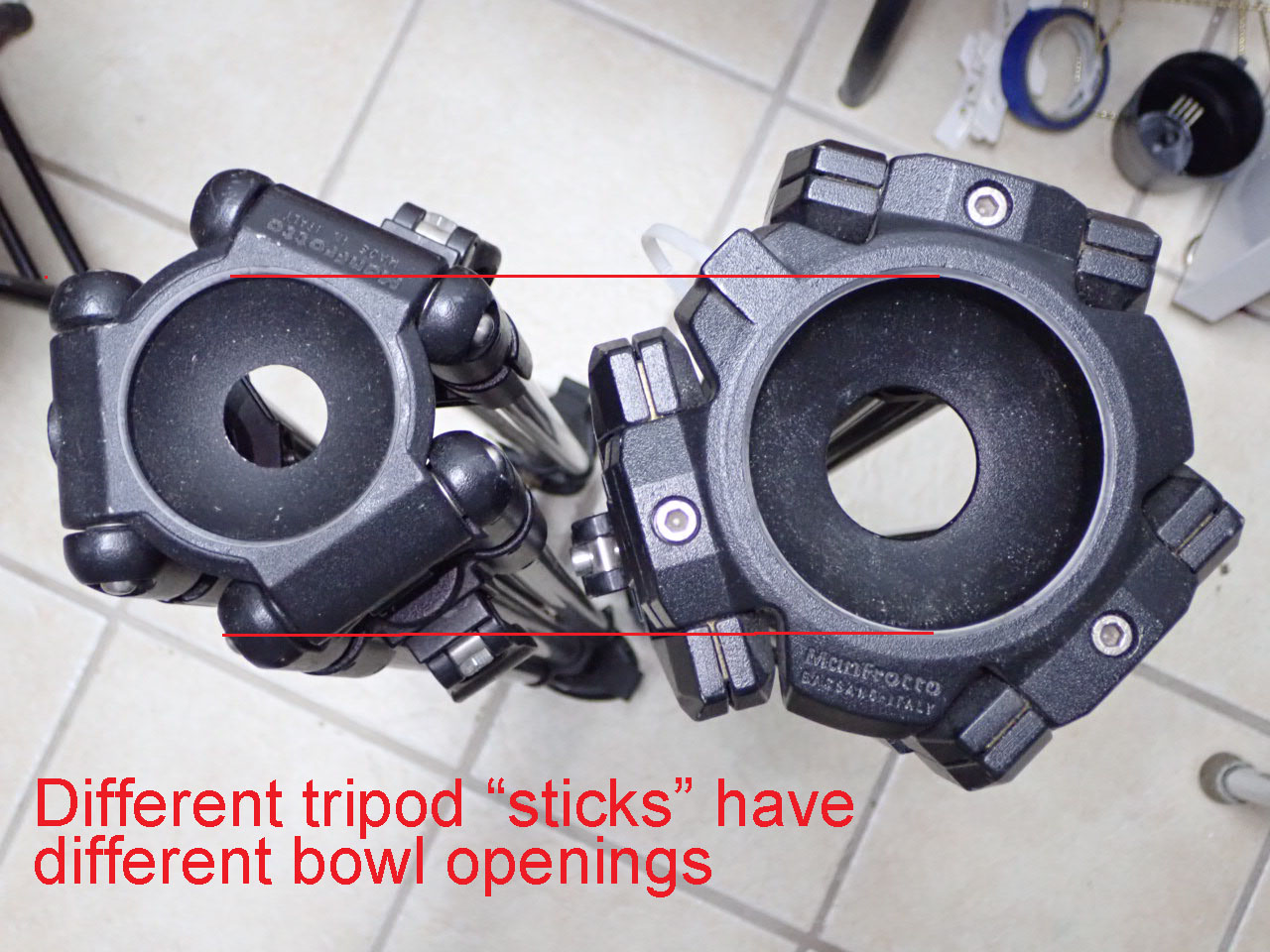 Tripod Bowl OPening