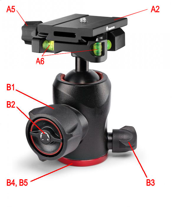 Manfrotto MH494-BH Ball Head