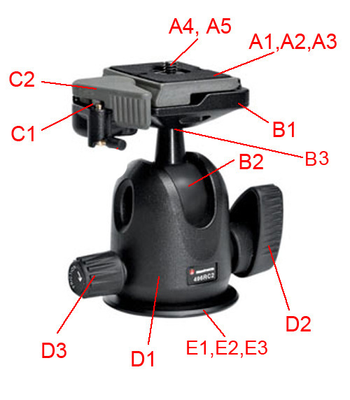 Manfrotto 496RC2 Ball Head