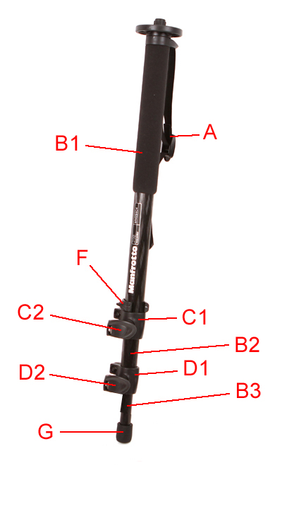 MM294A3 Monopod