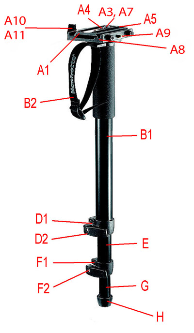 558B version 2 MONOPOD