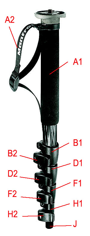 Manfrotto 695 Monopod