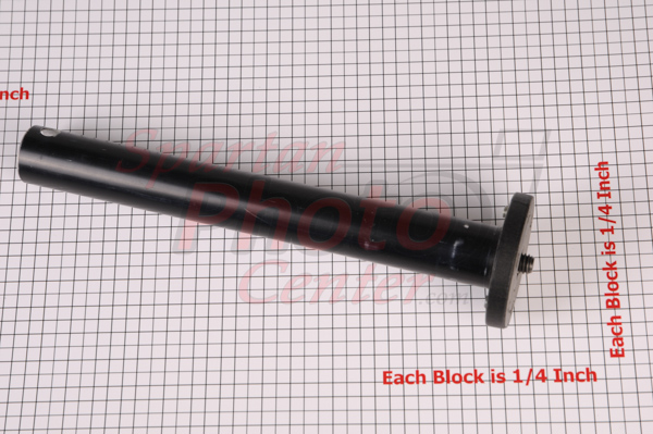055N Black Round Center Column