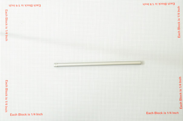 USED Silver Leg Tube