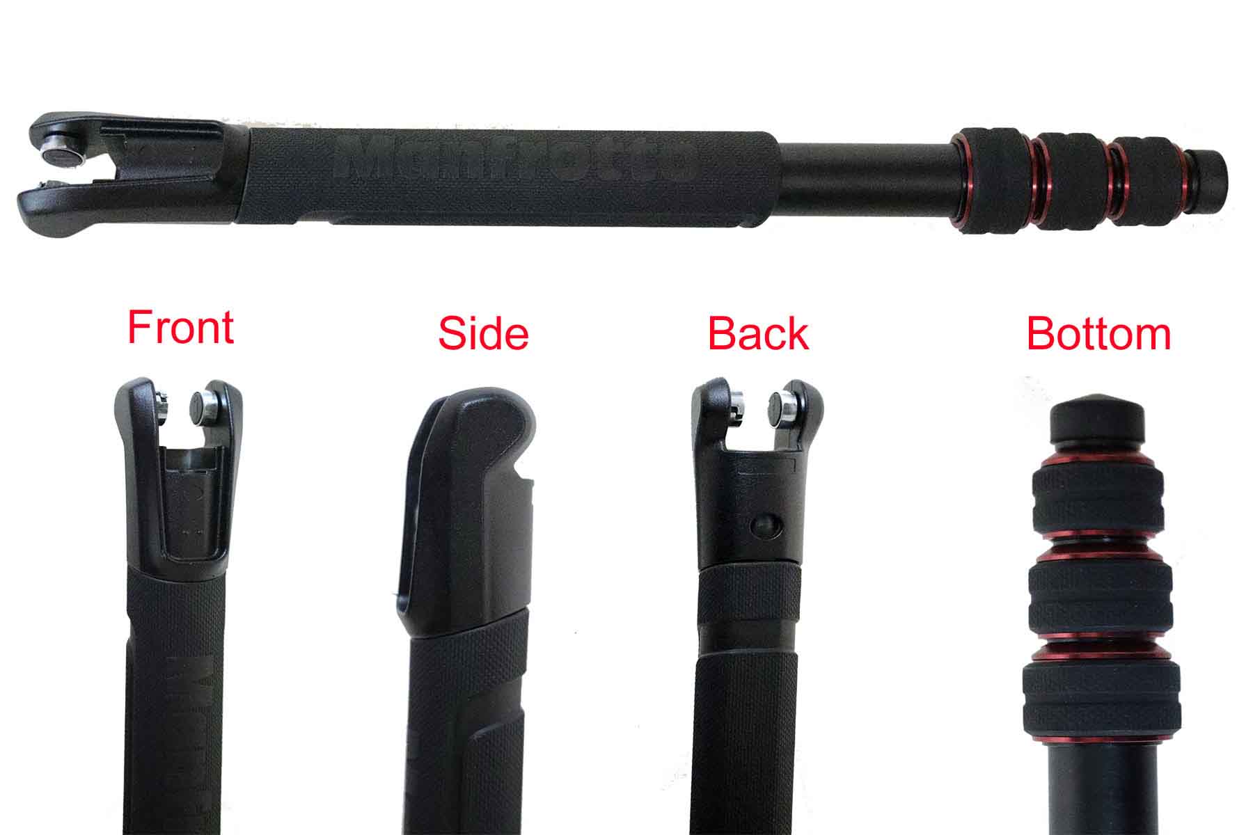 Complete Leg Assembly with Rubber Grip