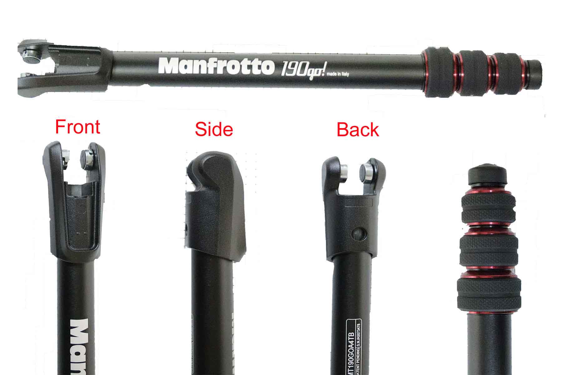 Complete Leg Assembly with Endgravings