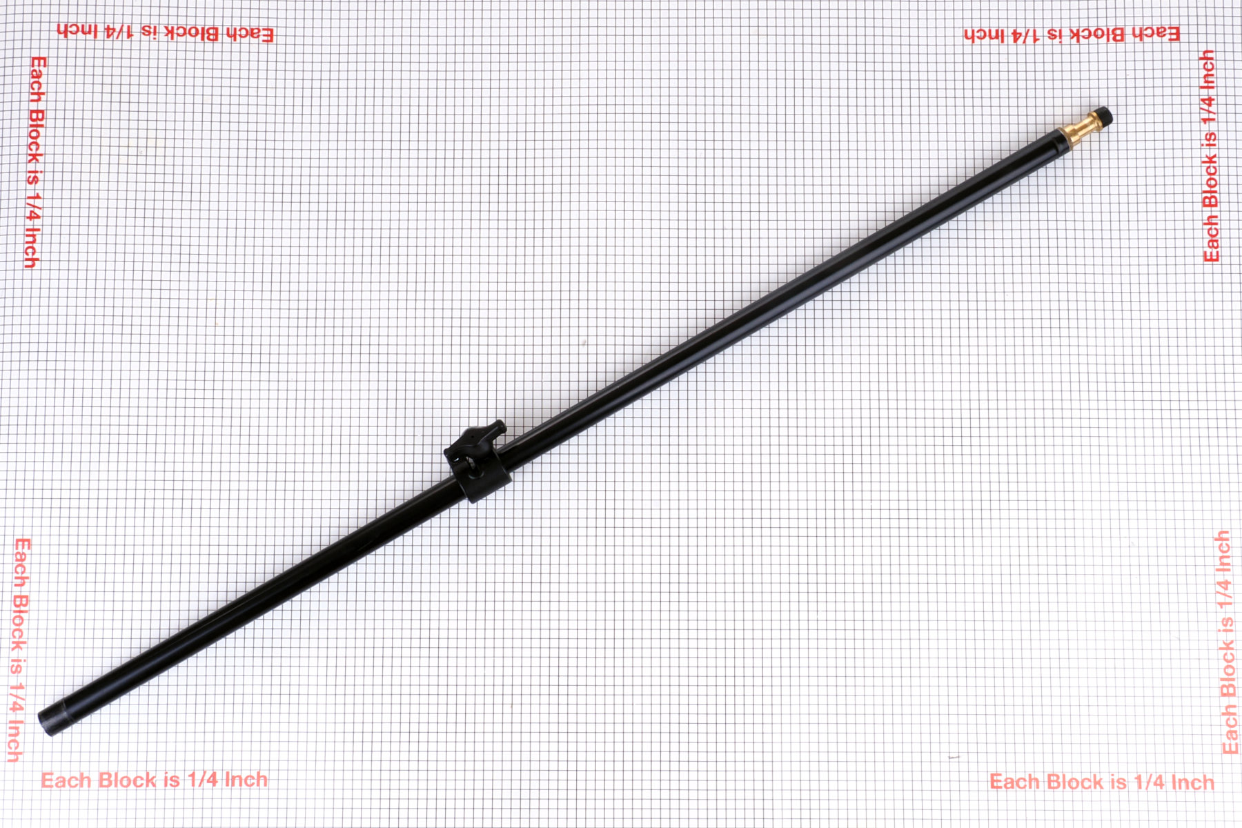 USED 3/8 Black Stud Top Tube
