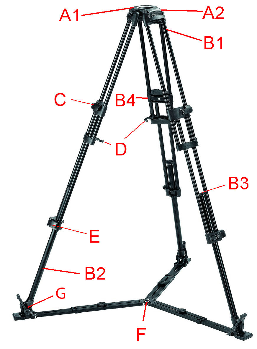 525MV Video Tripod