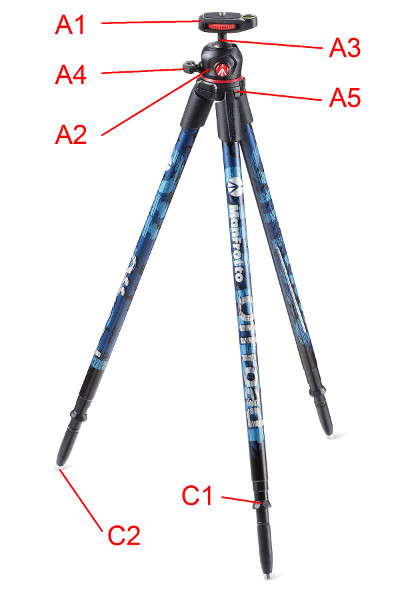 MANFROTTO Off Road Tripod