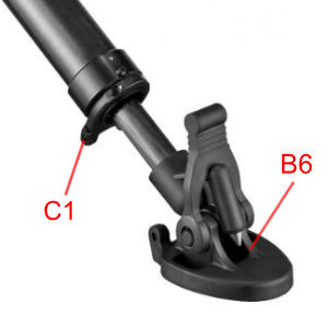 MVTSNGFC Tripod parts